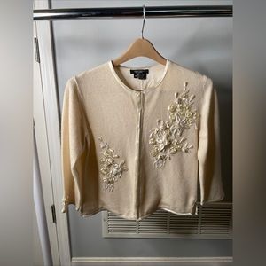 Wool Cardigan Sweater